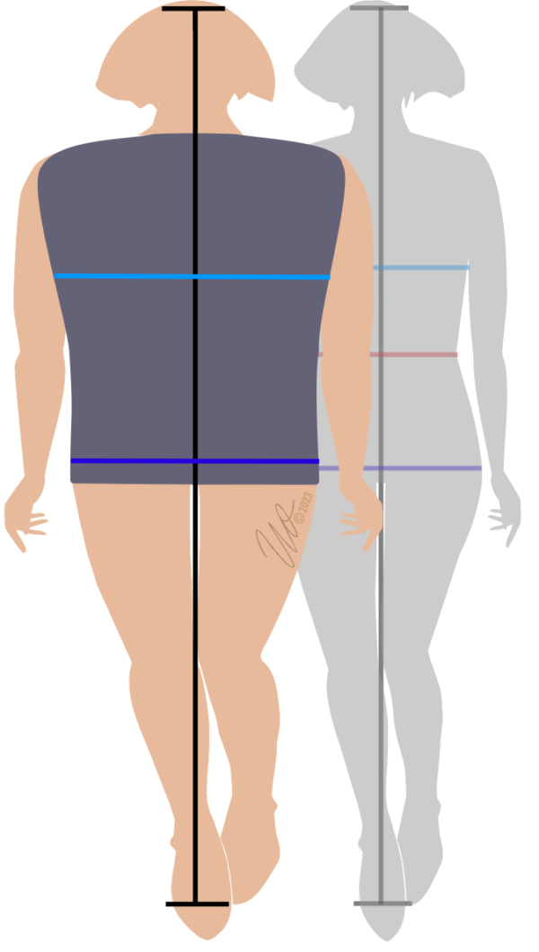 Grafik zu Figurtyp2 kräftig und breit gebaut.